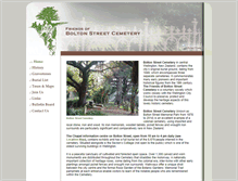 Tablet Screenshot of boltoncemetery.org.nz